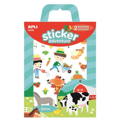 B.STICKER ADVENTURE FERME 2U           OB
