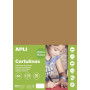 SACH. CARTON 170G A4 50F NOISETTE