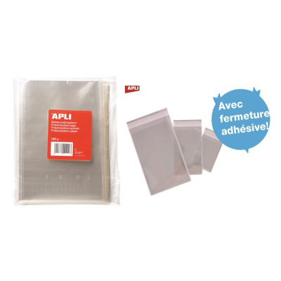 S.PP FERMETURE ADHESIVE 100U.80X120MM