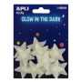 P.12U STICKERS PETITES ETOILES LUMINESC.