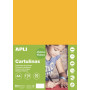 SACH. CARTON 170G A4 50F JAUNE OR