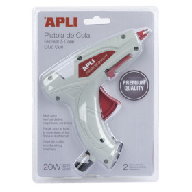 P.PISTOLET À COLLE 20W PREMIUM+2 BARRES
