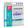 C.MARQUEURS COLORS & STAMPS 10U