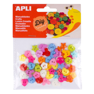 SACH BOUTONS PLASTIQUE 60U
