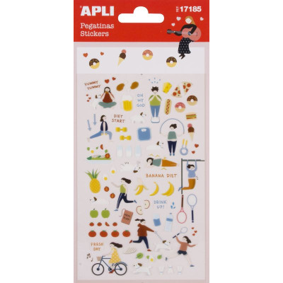 P.1F STICKERS MODE DE VIE              OB