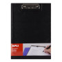 PORTE BLOCS FOLDER PP COUL. NOIR A4