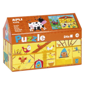 B.PUZZLE MAISONNETTE FERME 24          OB