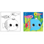 LIVRE AQUA FUN MAG. WATERCOL.MARIN 6F 1U