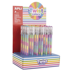 STYLOS ENCRE GEL GLITTER COL. TWIST