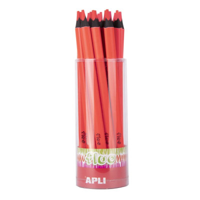 CRAYONS DE COUL. JUMBO FLUO ROUGE      OB