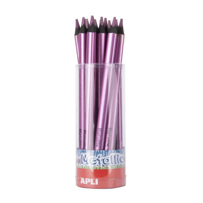 CRAYONS COUL. JUMBO METALLIC ROSE      OB