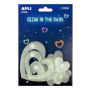 P.9U STICKERS COEURS LUMINESC.         OB