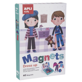 B MAGNETIC Etiquettes UE DRESS UP PÉDAGOGIQUE 40U  OB
