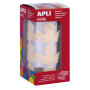 ROUL 708 GOMMET ETOILES ARGENT 33,0