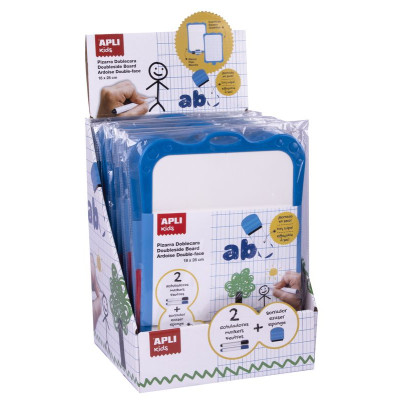 EXP. ARDOISE & EFFACEUR &2 MARQUEURS X10