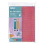 Pochette.TISSU ADHÉSIF POINT COUL.ASSORT. 4OB