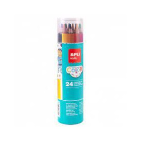 24 CRAYONS DE COULEUR 4MM   OB