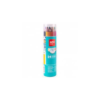 24 CRAYONS DE COULEUR 4MM   OB