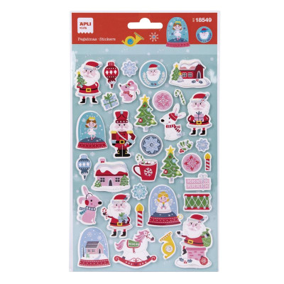 P.1F STICKERS BOULES DE NEIGE          OB