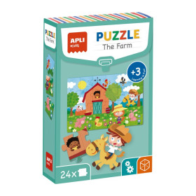 B.PUZZLE LA FERME 24U                  OB
