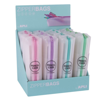 TROUSSES ZIPPER BAGS  PASTEL