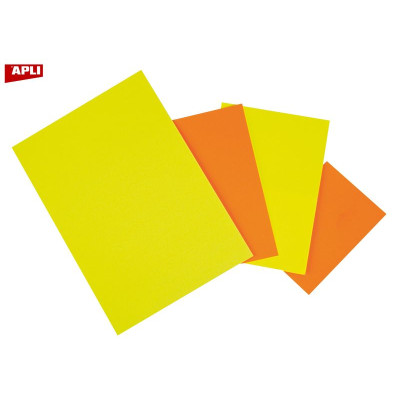 P.50 RECT. FLUO JAUNE/ORA 21X29.7CM 680g