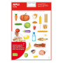 GOMMETTES ALIMENTS SAINS  12F ENL      OB