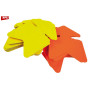 P.10 FLECHES FLUO JAUNE/ORA 32x48CM 680g