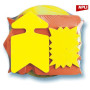 P.20 DECOUPES FLUO ASS. EFF.A SEC 680G