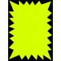 P.100 FLASH FLUO JAUNE 90x120MM 250g/m