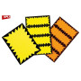 P.400 FLASH FLUO JAUNE 35x90MM 250g/m