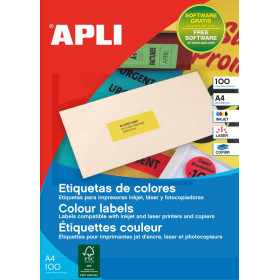 Boite 2700 Etiquettes MU ROUGE 70X31