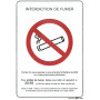 Pochette 1EtiquettesA4 INTERDICTION FUMEROB
