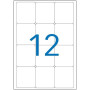 Boite 1200 Etiquettes MULTIUS   63.5X72
