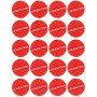 100 Etiquettes LIQUIDATION D37,5MM- 5FOB     OB