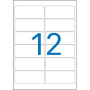 Boite 1200 Etiquettes MU MTEL 99,1X42,3