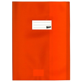 PROTEGE CAHIER PVC 19/100 24X32 ORANGE