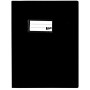 PROTEGE CAHIER PVC 19/100 17X22 NOIROB