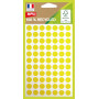 Pochette 462 Etiquettes JAUNE DIAM 8 100%RECY