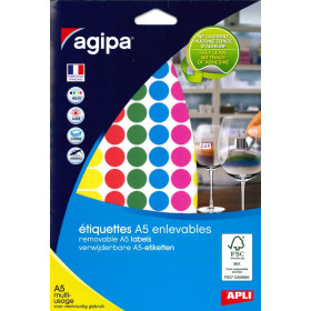 ETUI A5 576 Etiquettes COUL/ASSOR MM15 ENL