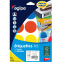 ETUI A5 84 Etiquettes COUL/ASSOR DIAM 45