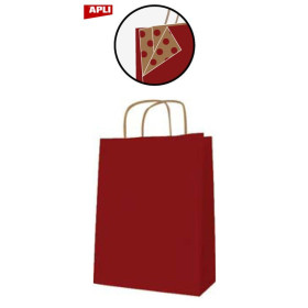 PAQ 50 SACS 18x8x21 KRAFT ROUGE