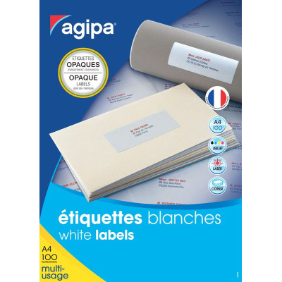 Boite 800 Etiquettes MU OPAQUE 99.1X67.7