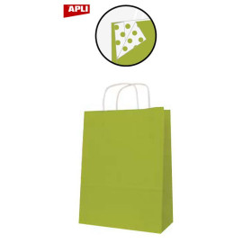 PAQ 50 SACS 18 x 8 x 21 KRAFT VERT LIME
