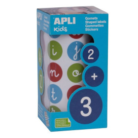 R. GOM RONDES abc MINUSCULE 20MM MULTICO