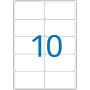 Boite 1000 Etiquettes LASER   99.1X57