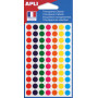 P 385 Etiquettes PLASTIQ TRANSPARENTES ASS D8