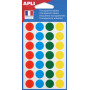 P 140 Etiquettes PLASTIQ TRANSPARENTE ASS. D15