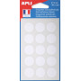 PochetteETTE 105 Etiquettes BLANC DIAM 19