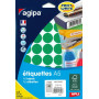 ETUI A5 400 Etiquettes VERT DIAM 24